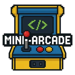 Mini Arcade pixel-art cabinet